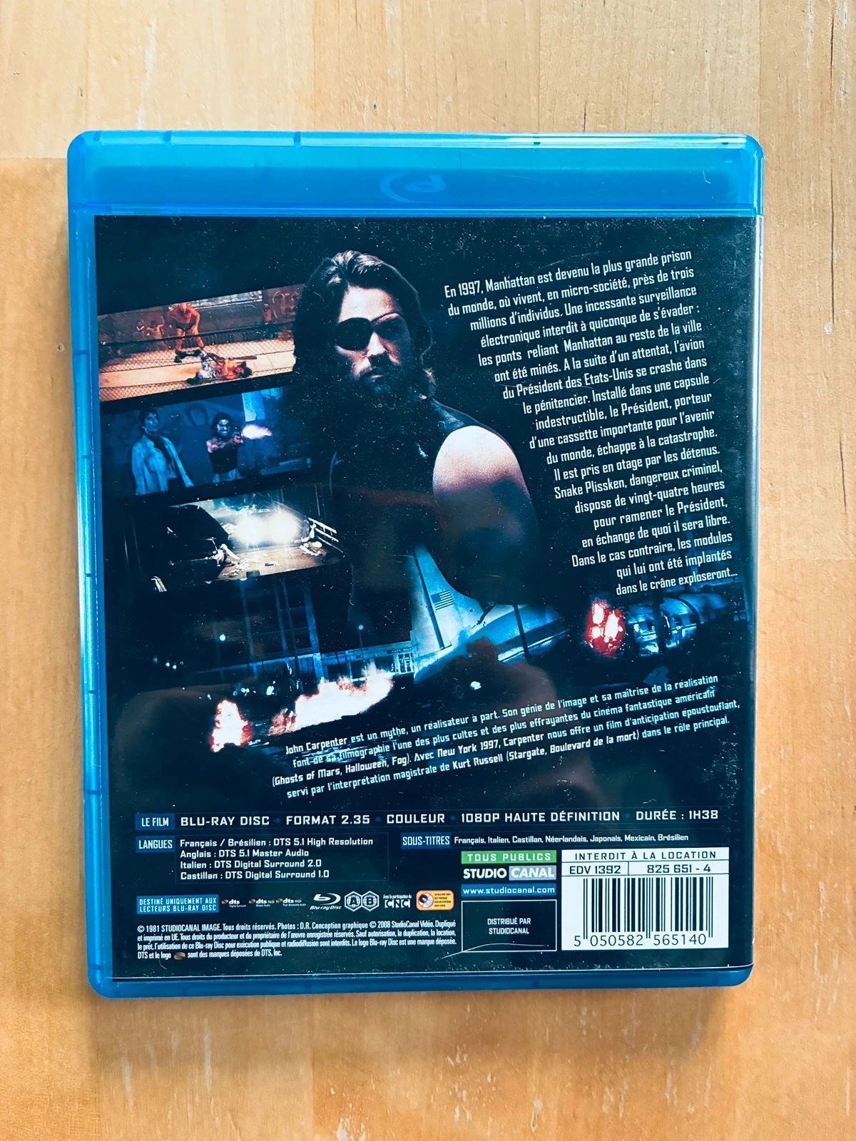 Blu-ray New York 1997 van John Carpenter. – photo 3